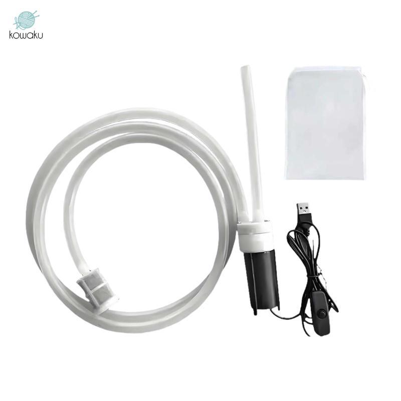 Ống silicon Máy bơm nước điện USB Máy bơm tự mồi để đóng chai Đồ uống Homebrew Rượu bia Cider