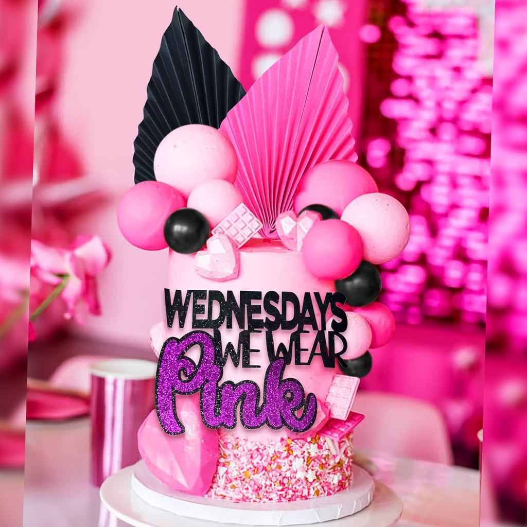 LaVenty Mean Girl Cake Topper Mean Girl Trang trí tiệc sinh nhật Cupcake Toppers cho đám cưới Cô dâu