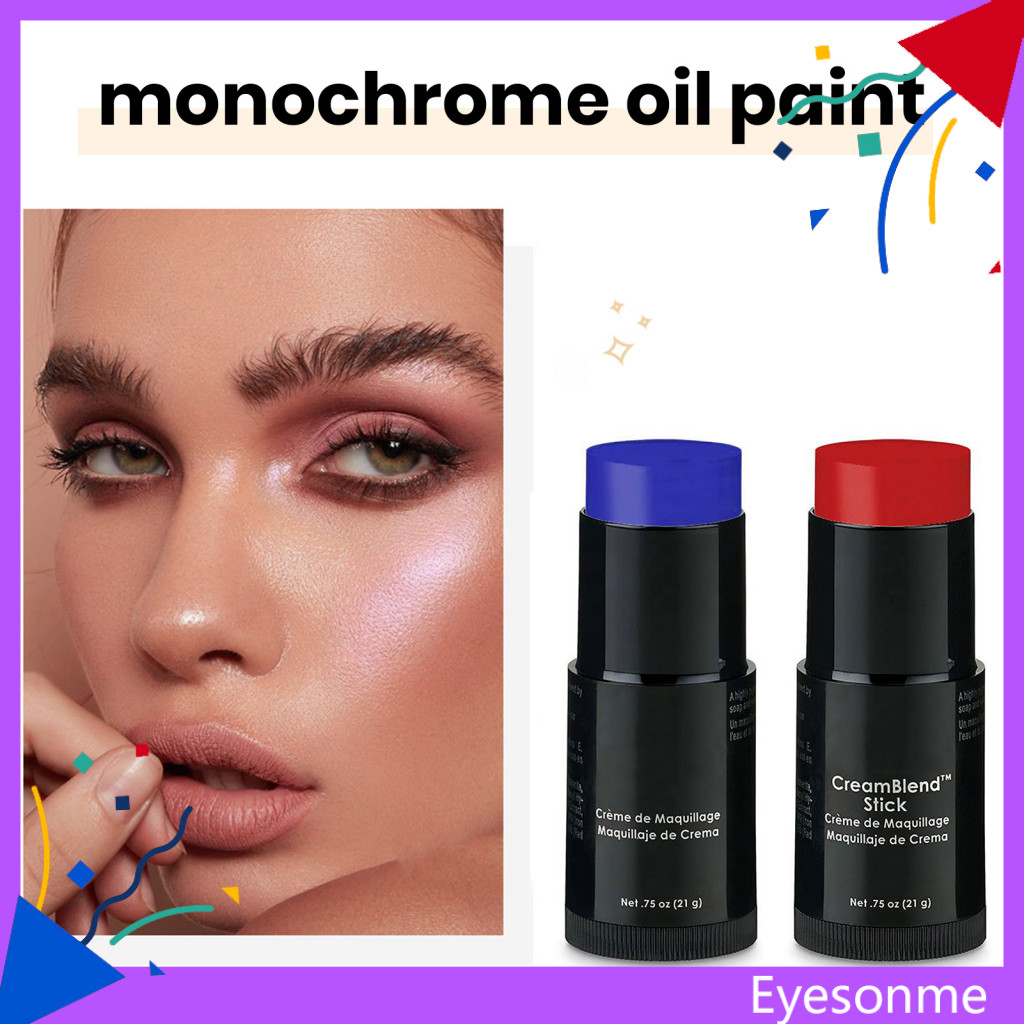 EYES Face Paint Stick Mixable Face and Body Paint 21g Không độc hại Face Body Paint Stick cho Hallow