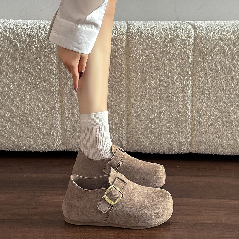 Burnet Pedal Loafers One Lazy People Ken Tăng chiều cao Loafers Khóa trượt
