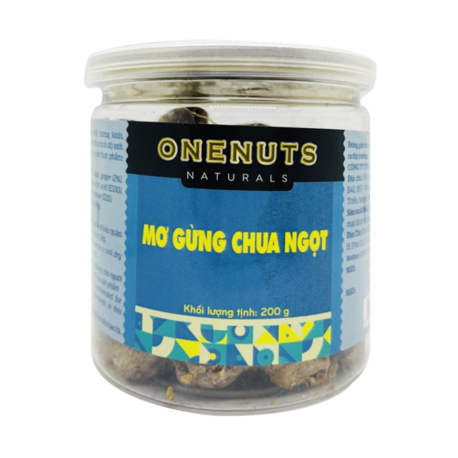 Mơ Gừng Chua Ngọt Onenuts 200g - 99537