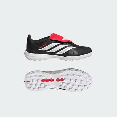 adidas Bóng đá Giày Đá Bóng Sân Cỏ Nhân Tạo Lưỡi Gà Gập PREDATOR LEAGUE Cho Trẻ Em Trẻ em Đen JS1041