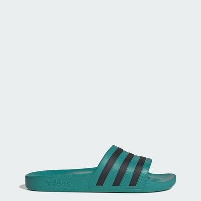 adidas Phong cách sống Dép quai ngang Adilette Aqua Unisex màu xanh lá JS1126