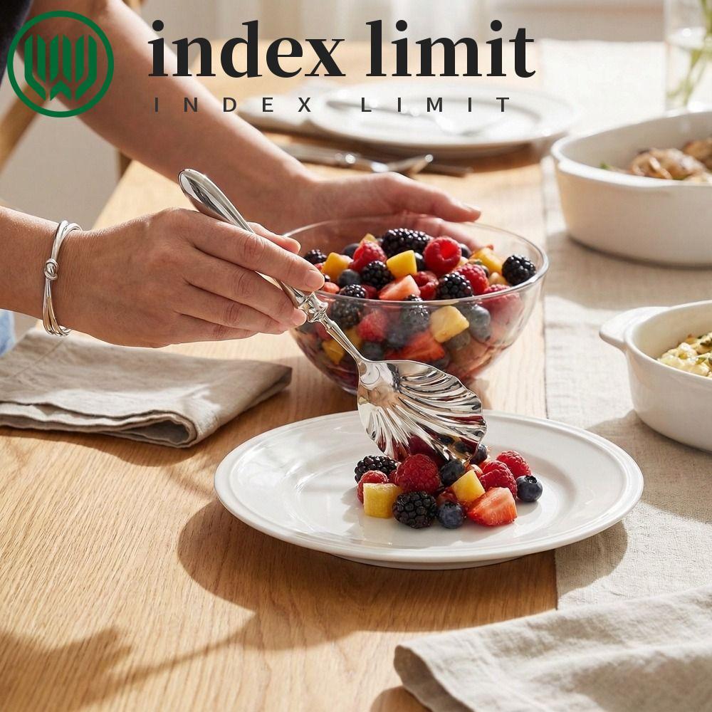  index limit Thìa tráng miệng vỏ sò INDEX LIMIT, inox cao cấp, thiết kế tinh tế phong cách Pháp cho 