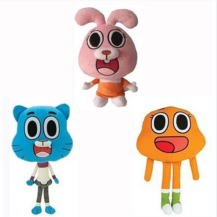 [Sản phẩm mới] Forrest Gumball Hoạt hình Búp bê Gumball Trẻ em Anime Đồ chơi sang trọng
