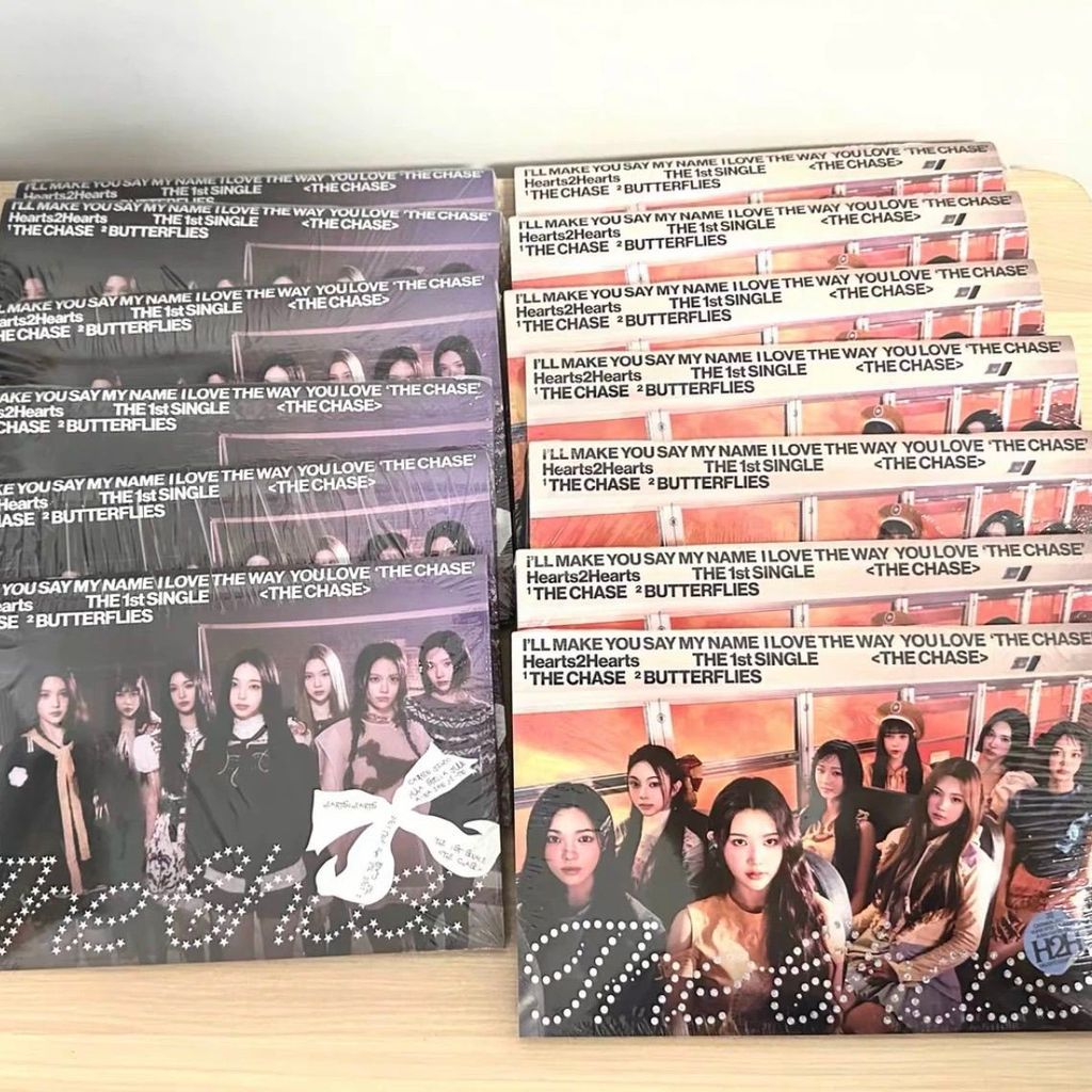 [Hàng có sẵn trong nước] Album ra mắt H2H < The Chase > sm Nhóm nhạc nữ mới Hearts2Hearts hoàn toàn 