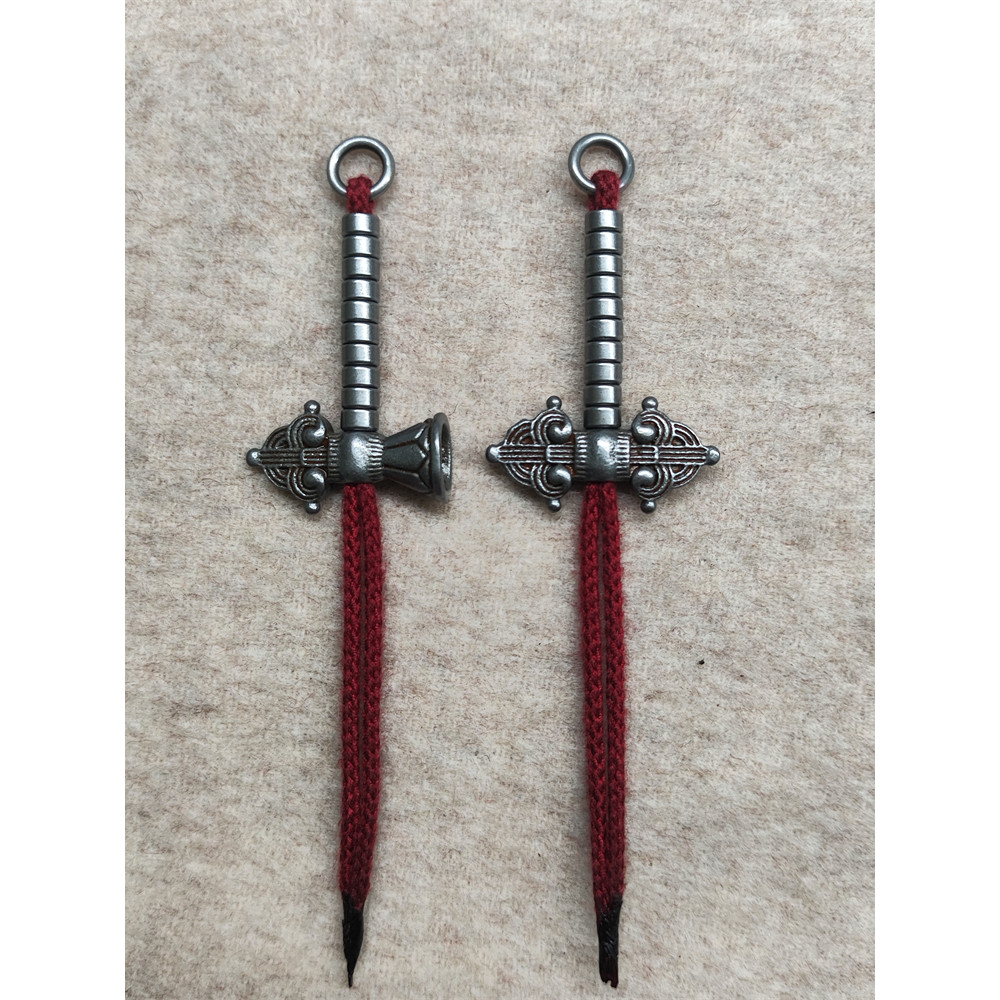 Sky Iron Counter Straight Cut Counter 4.4mm Kim Cương Chuông Vajra Handmade Retro Wenwan Vòng Tay Co
