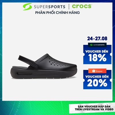 Giày Clog Unisex Crocs Inmotion - Đen - 209964-001 ADS01