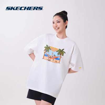Áo Thun Tay Ngắn Unisex Skechers Skechers X Cloakwork Short Sleeve Tee - SL326U664-00QF