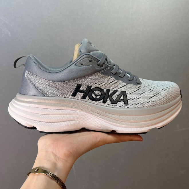 Giày thể thao nam và nữ Hoka Bondi 8 Giày chạy bộ Hoka Clifton 9 1123202-SHMS