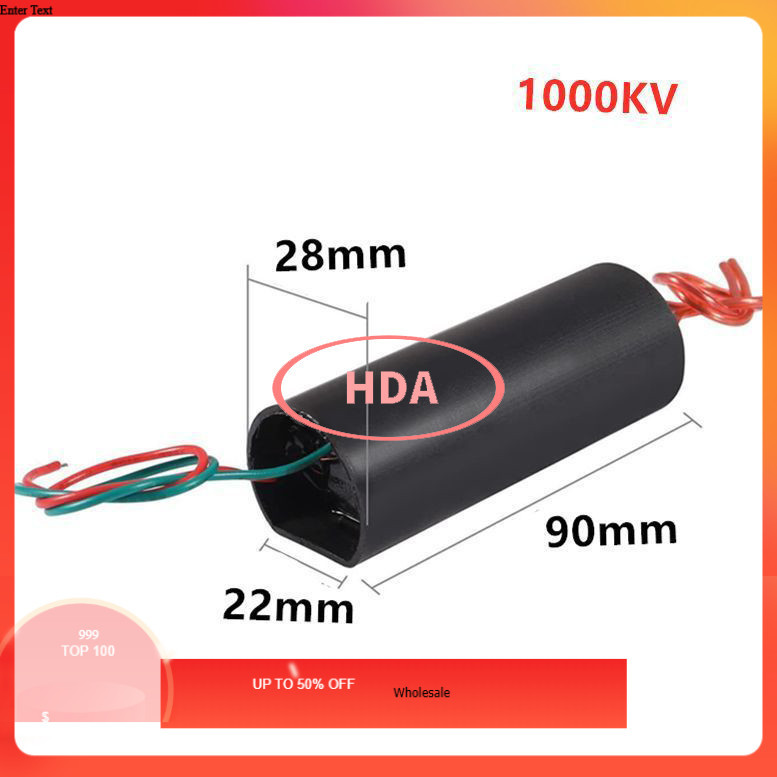 Kích Điện Cao Áp, Vào 3V7-6V ra 400KV 1000KV (Máy đánh lửa, dùi cui) - Module tăng áp