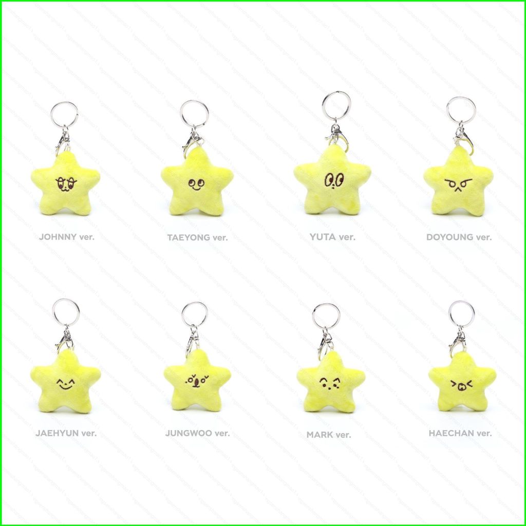 PS1 NCT 127 Buổi hòa nhạc thứ 3 The Unity Starfish Sang trọng Búp bê Quà tặng cho bé gái Túi Mặt dây