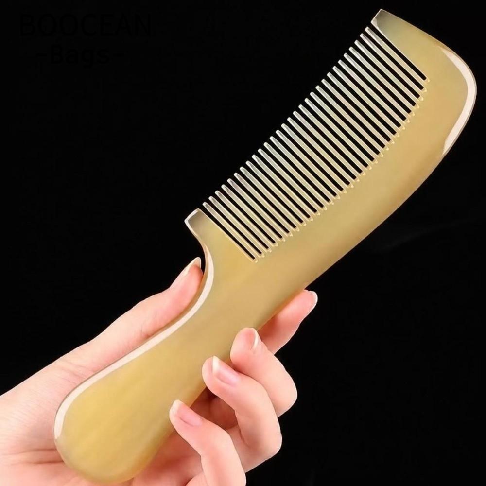 Lược chải tóc BOOCEAN, Massage da đầu Lược chải răng mịn bằng nhựa, Thiết kế công thái học dày Chống