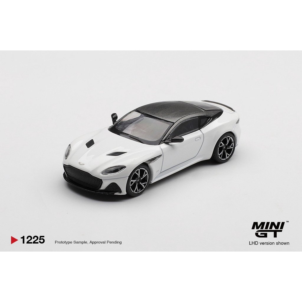 MINI GT No.1225 Aston Martin DBS Stratus White MGT01225