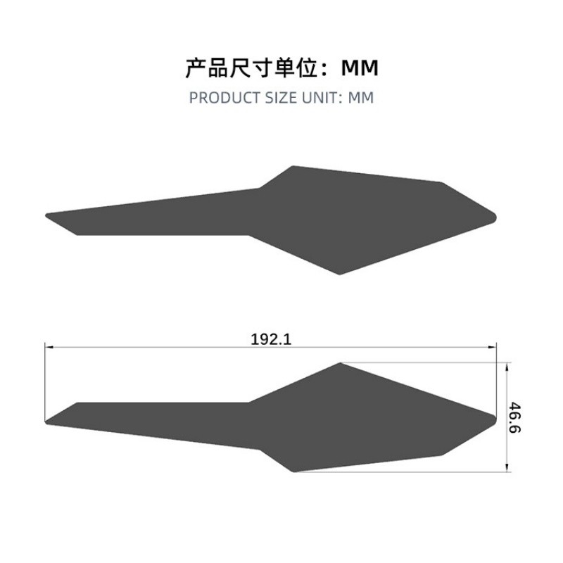 Thích hợp cho Honda CB400F Miếng Dán Bàn Đạp Bên Sửa Đổi CBR500R Khung Bàn Đạp Sợi Carbon Miếng Dán 