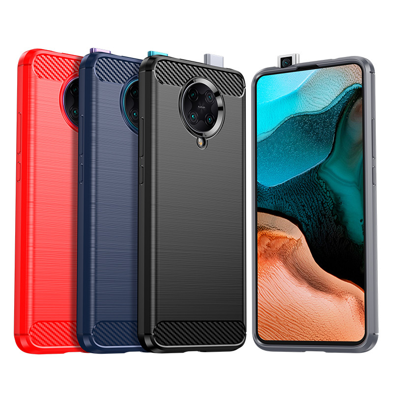 Thích hợp cho Ốp điện thoại Redmi K30 Pro Redmi K30 Pro Zoom Brushed Mi Poco F2 Pro Họa tiết sợi Car