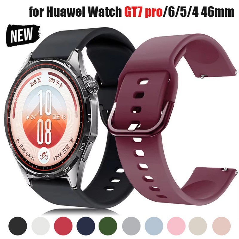Dây đeo thể thao cho Huawei Watch GT7 7pro 46mm Accessorie Silicone Vòng đeo tay thể thao cho Huawei