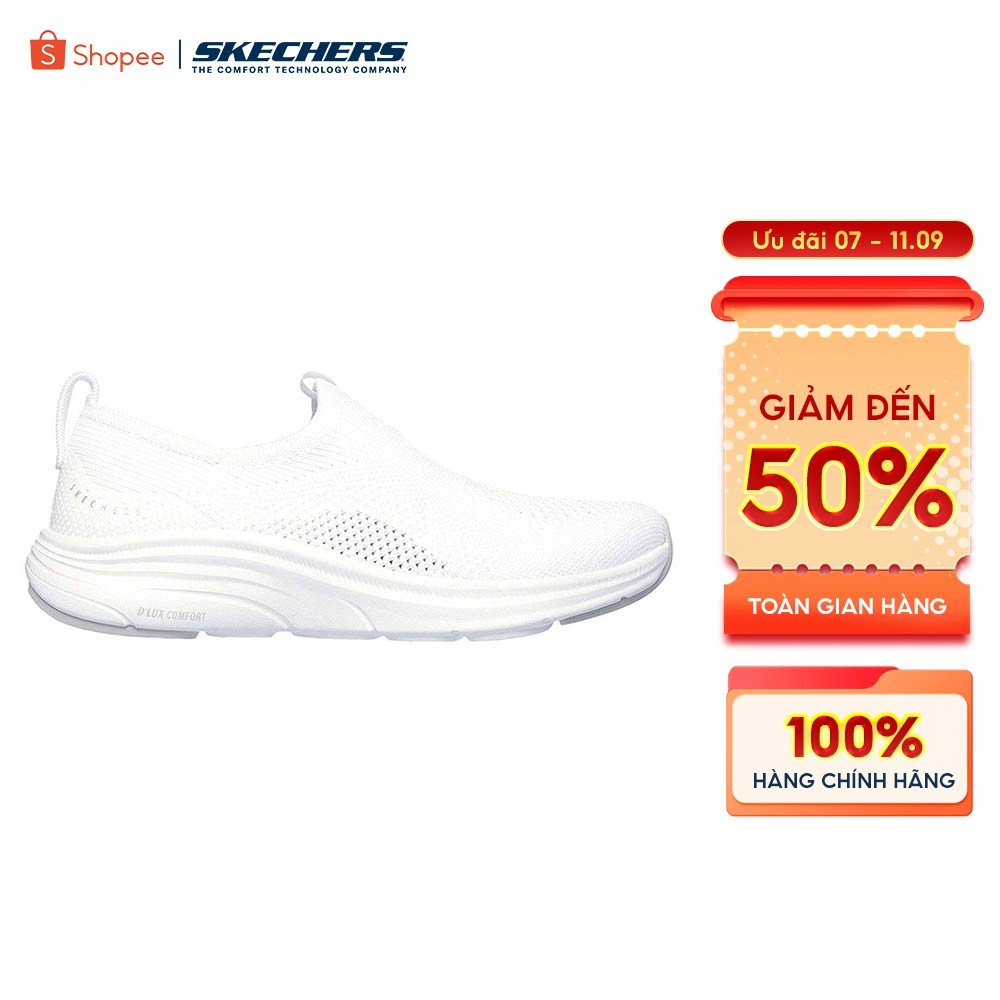 Giày Thể Thao Nữ Skechers Sport Active D'Lux Comfort 2.0 Encourage - 104471-WHT Air-Cooled Memory Fo