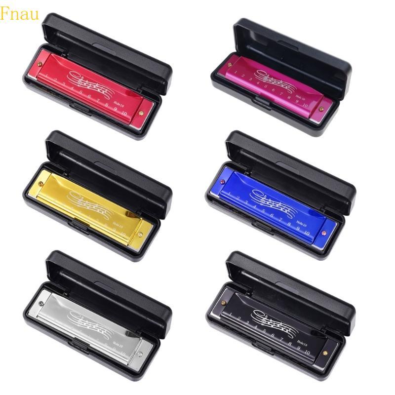 Fnau Key of C Chromatic Harmonica Mouth Organ Harmonica cho trẻ em Người lớn và người chơi