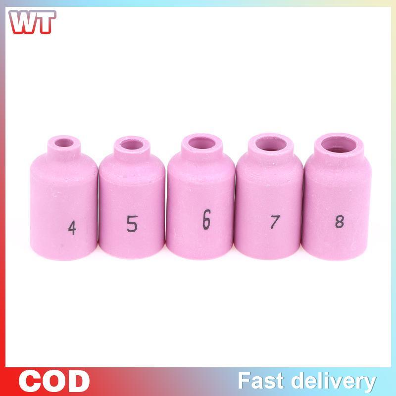 [WT] 42mm 54N14 54N15 54N16 54N17 54N18 Vòi phun gốm Alumina cho phụ kiện đèn pin hàn TIG WP17 18 26
