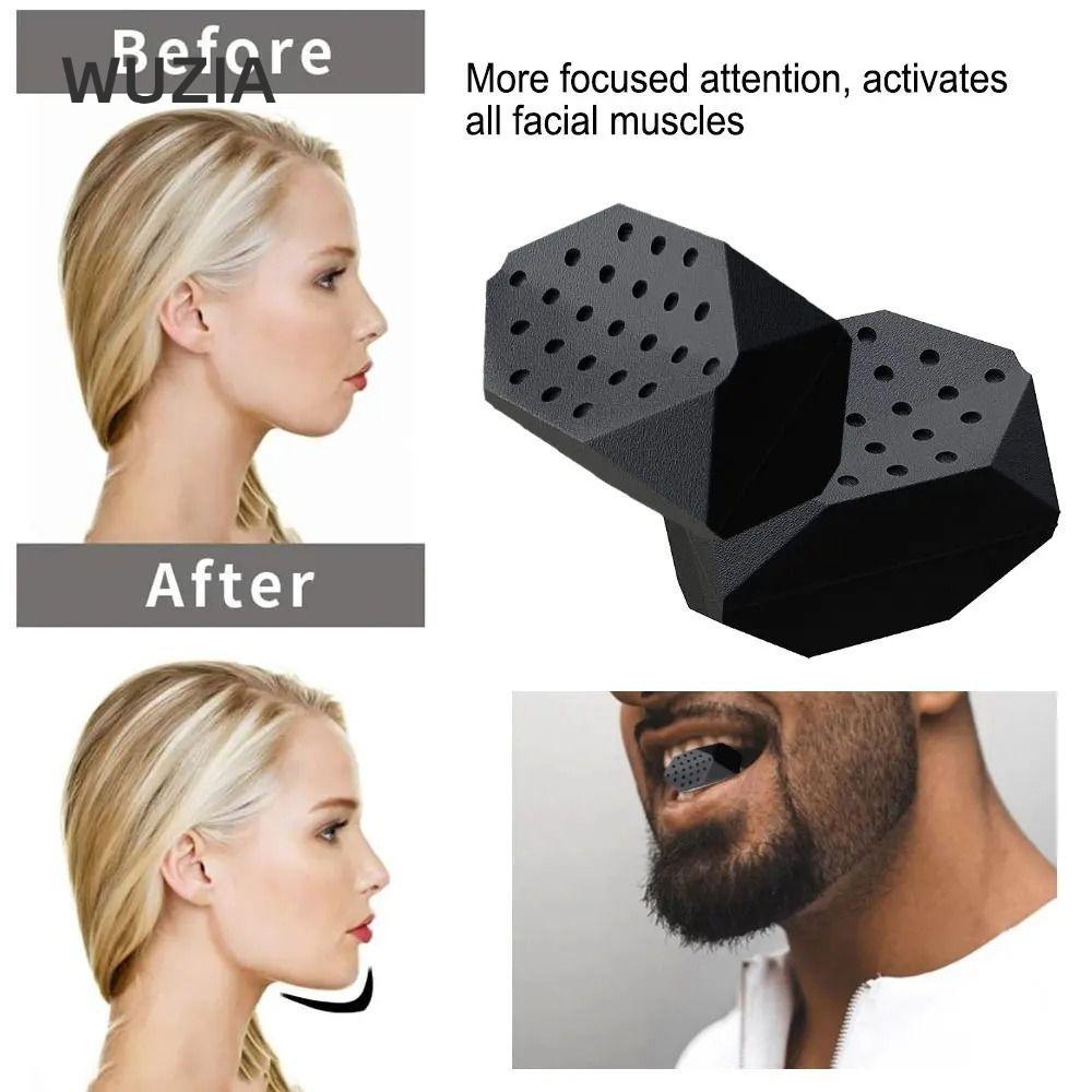WUZIA Redefine Jawline Trainer, Facial Chew Cắn Muscle 40 / 50 / 60Lbs Jaw Trainer, Anti-stress Faci