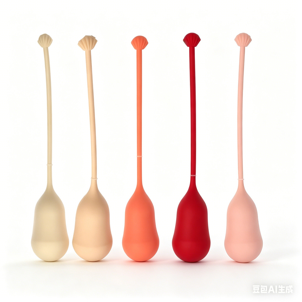 Hệ thống tập thể dục Kegel - Bài tập sàn chậu - Bộ 5 trọng lượng và bộ điều khiển bài tập Kegel bằng silicon cao cấp dành cho nữ