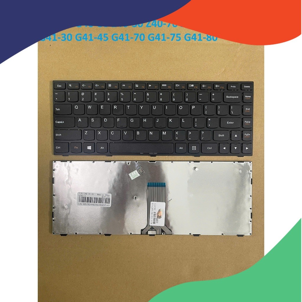 ⚡ Bàn phím cho laptop Lenovo G40-30 G4030 G40-45 G40-70 G40-80 Z40-30 Z40-70 Z40-80 G41 G41-30 G41-4