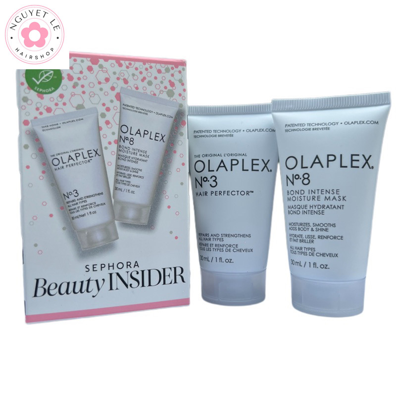 Set phục hồi tóc Olaplex No.3 - No.8 Sephora Beauty Insider NL