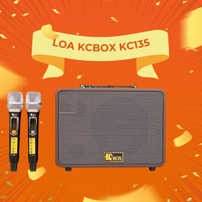 [ Loa Kcbox Kc135 ] Loa Xách Tay Di Động Hay Mới 100%, Bảo Hành Chính Hãng 12 Tháng