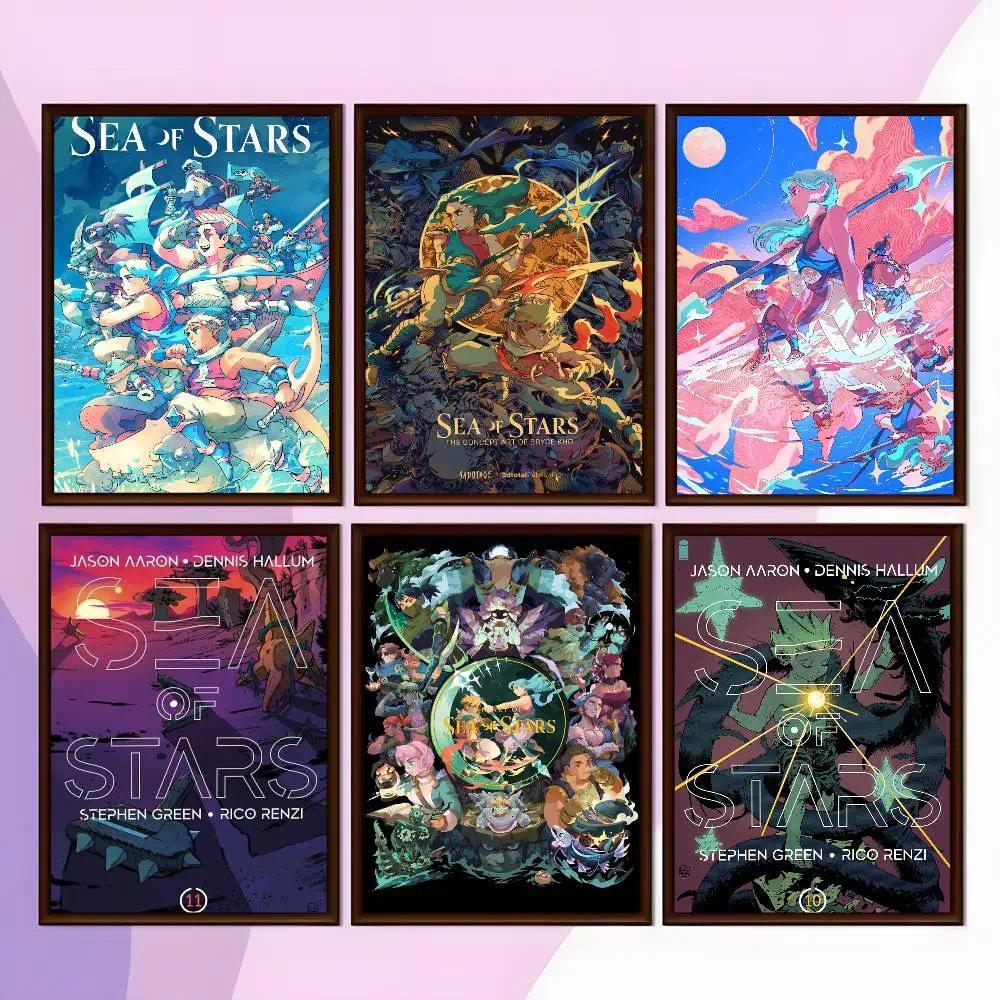 SSeA of SStars Game Poster Nghệ Thuật Hình Ảnh Cho Phòng Khách Nhà Tranh Trang Trí Tường