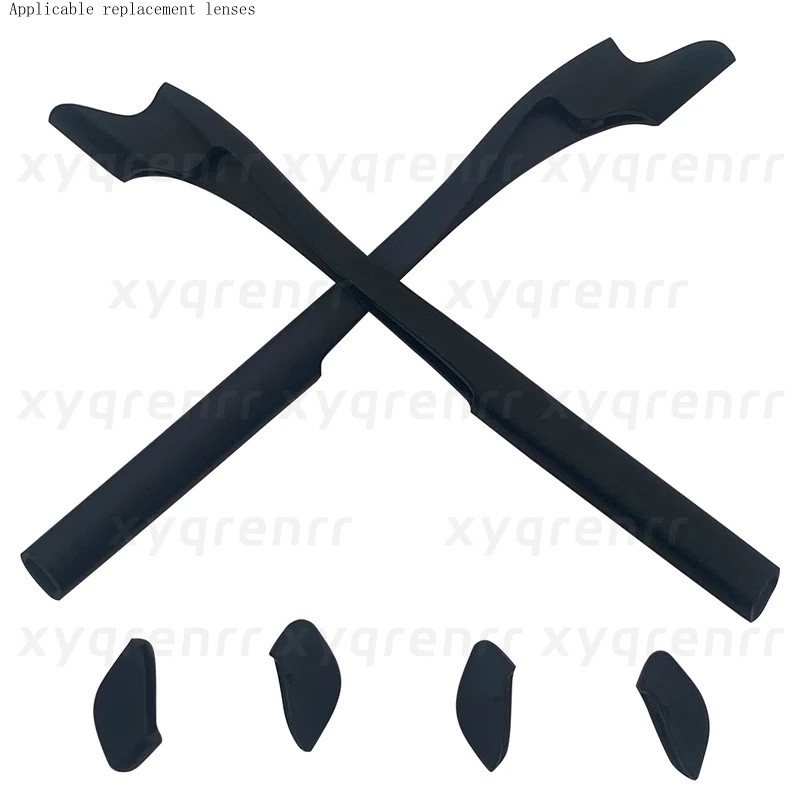 Bộ dụng cụ cao su thay thế phát sáng Earsocks + Mũi cho áo khoác nửa Oakley 2.0 OO9144 | Half Jacket