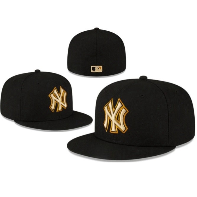 Vintage New York Yankees MLB Trang Bị Mũ Topi Era Mũ Thể Thao Bóng Chày Full Cap 59FIFTY Cơ Bản Khâu