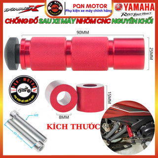Gù Chống Đổ Nhôm Trụ Ốc Gắn 8 Ly- Nhôm CNC Nguyên Khối Gắn Honda, Yamaha Với Vị Trí Gắn Gù Ốc 8 Ly