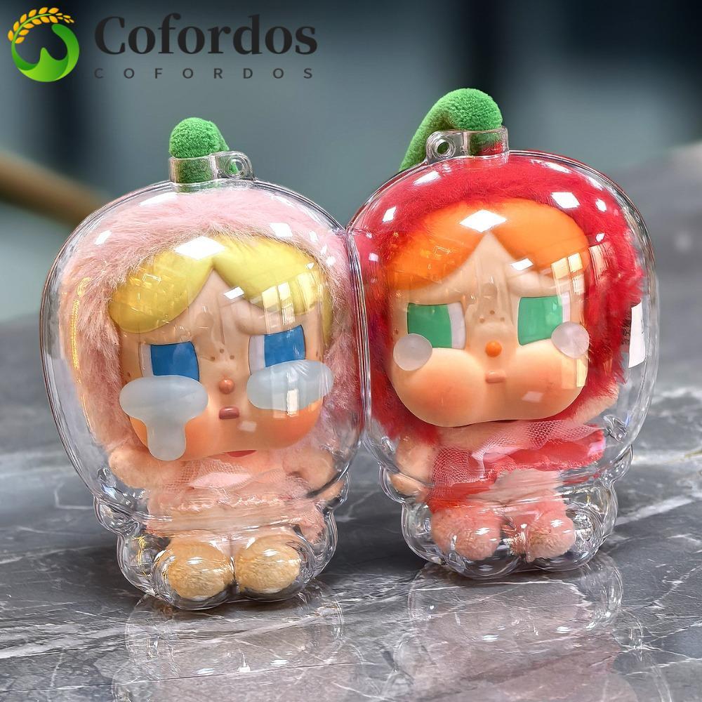 COFORDOS 1 Cặp Vỏ Bảo Vệ Cherry Crybaby, Dây Silicon Nhỏ Cherry Crybaby Doll Túi Bảo Quản, Mặt Dây C