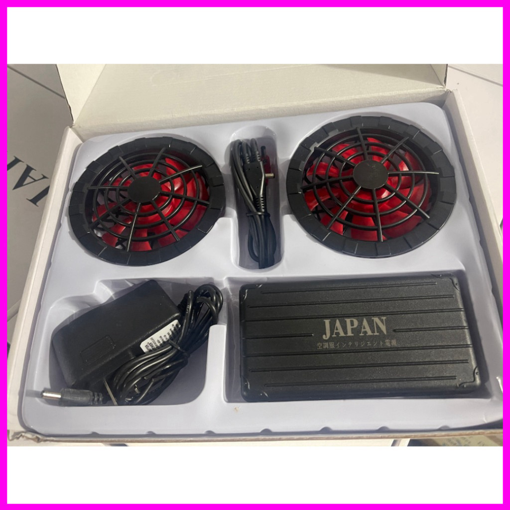 [TỔNG KHO] [LOẠI 1]  Combo 2 áo máy điều hòa bộ linh phụ kiện quạt 18v 80000mah