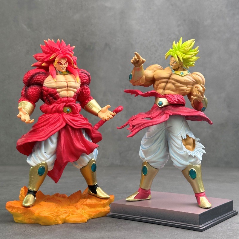 [Phong Cách Mới] Dragon Ball Hình Super Four Broly Broken Circle Broly Super Saiyan GK Anime Hàng Hó