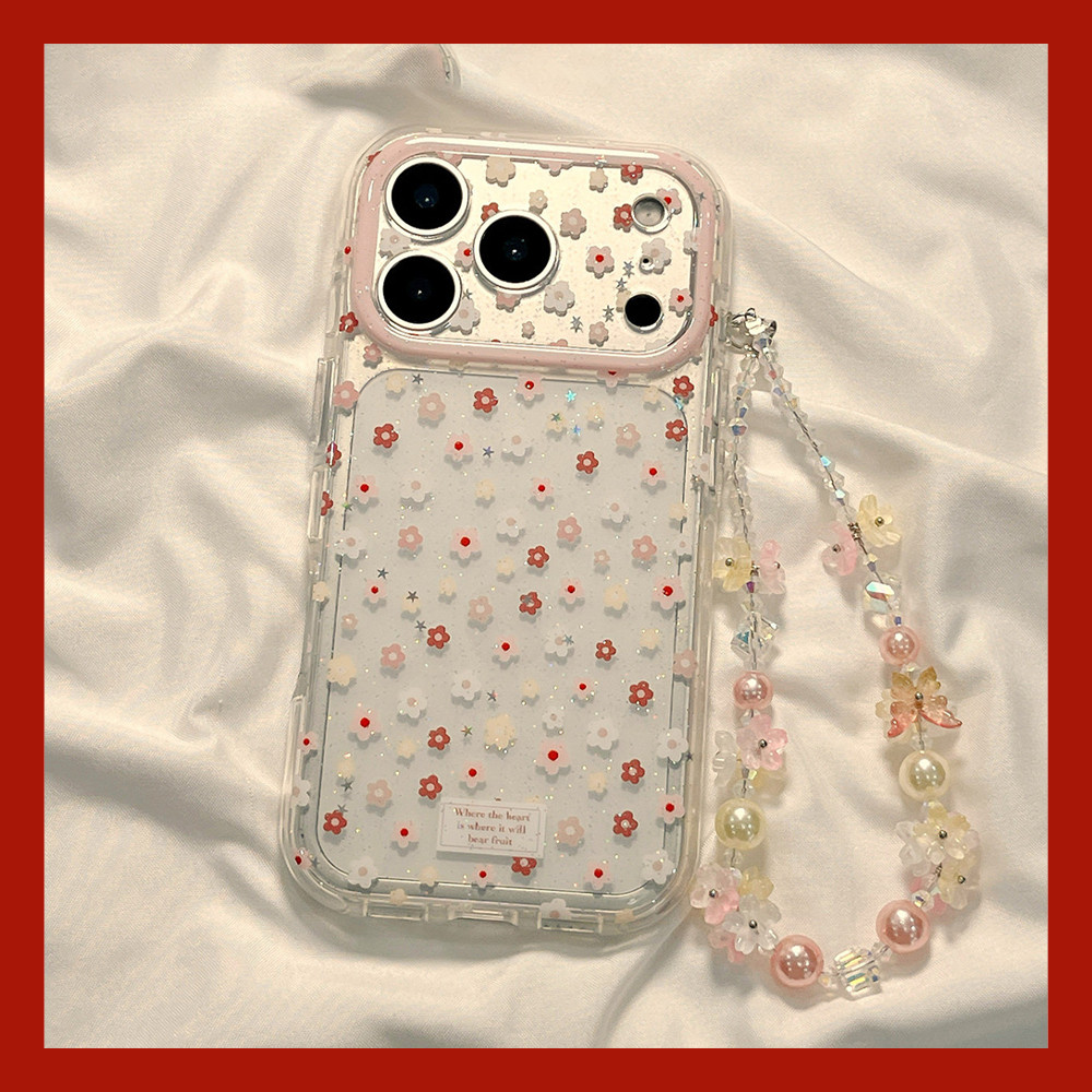 Dành Cho Iphone 17 16 15 Pro Max Iphone Case Dreamy Spring Flower Vòng Tay Vòng Tay Iphone 17 Pro Ma