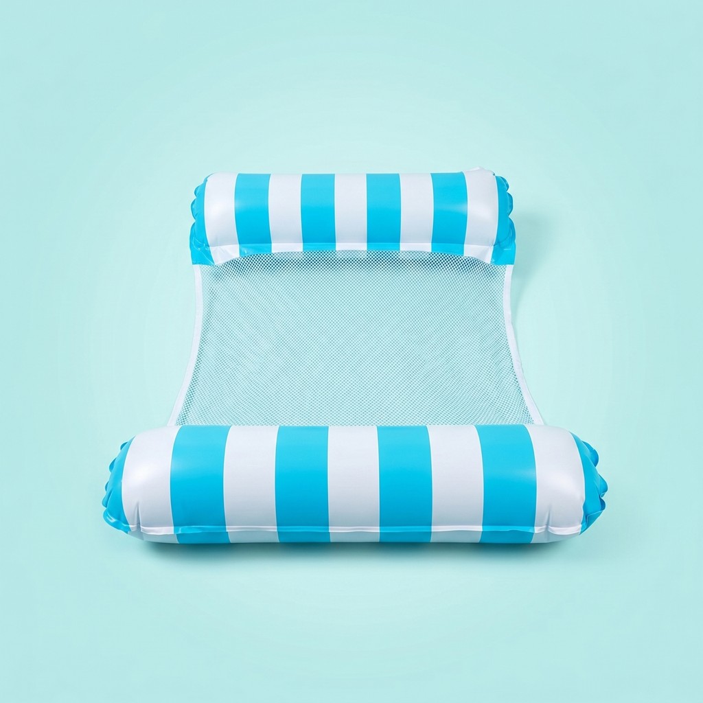 Lounger nổi có ghế lưới Bể bơi khô nhanh Lounger Bể bơi Lounger có lưới ghế làm mát Ghế nổi nhẹ