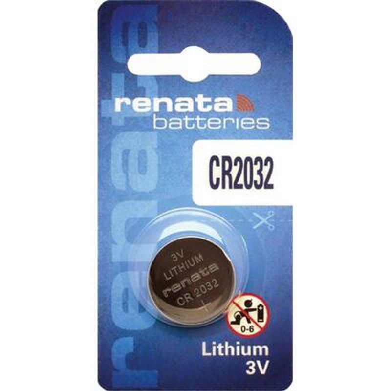 #原装 Rui s RENATA CR2032 Nút hiệu suất cao 2032 Một lần Gói thẻ pin lithium Chính hãng Rui s RENATA C