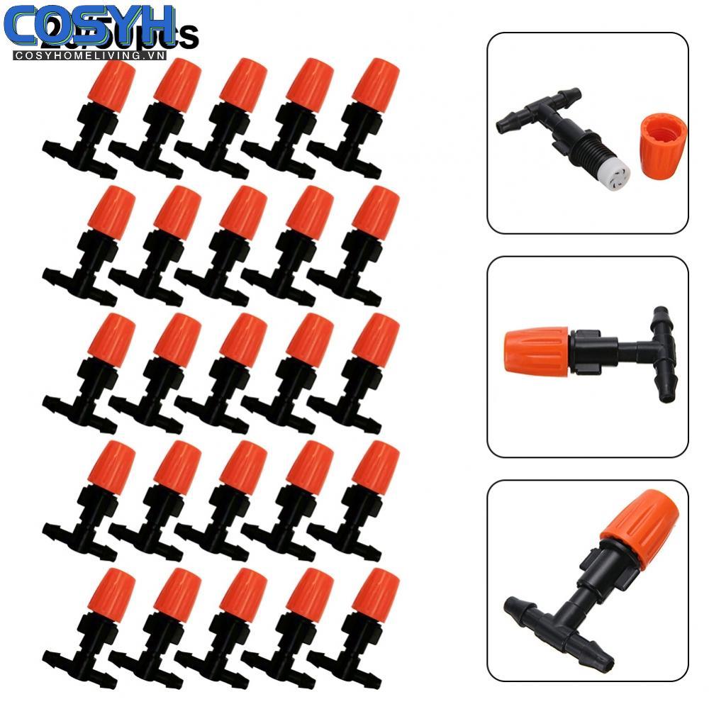 <cosyh>Adjustable Micro Drip Irrigation System for Balcony Cooling 50x Emitter Drippers