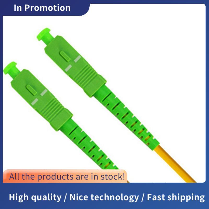Cáp nhảy quang SC sang SC Dây 3.0mm Singlemode Simplex PVC G652D SM 1310 / 1550nm FTTH 2m