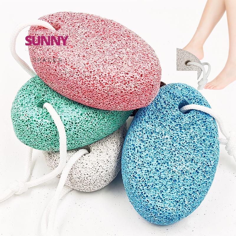 [Sunny Spaces] Đá chân núi lửa tự nhiên Đá mài da sạch Callus Dụng cụ Massage chăm sóc bàn chân Clea