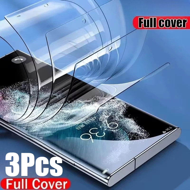 3 Phim Hydrogel Mềm Mờ Cho Xiaomi Poco C3 C31 C40 C51 C61 C75 C8 C85 12 12T Lite NE Pro Ultra Chống 