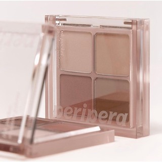 [NHẬP KHẨU] Bảng mắt 4 ô siêu mịn, lên màu chuẩn Peripera Ink Pocket Shadow Palette