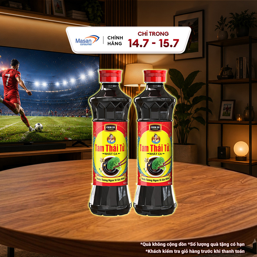 Combo 2 Nước Tương Tam Thái Tử Nhất Ca 650ml