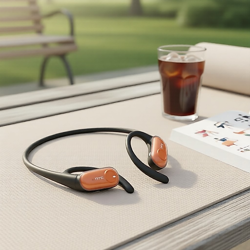 HTC NE10 Earbuds: OWS dẫn khí, dịch AI, RGB UV, đeo mở thoải mái, âm thanh HiFi nổi, chống ồn ANC, I