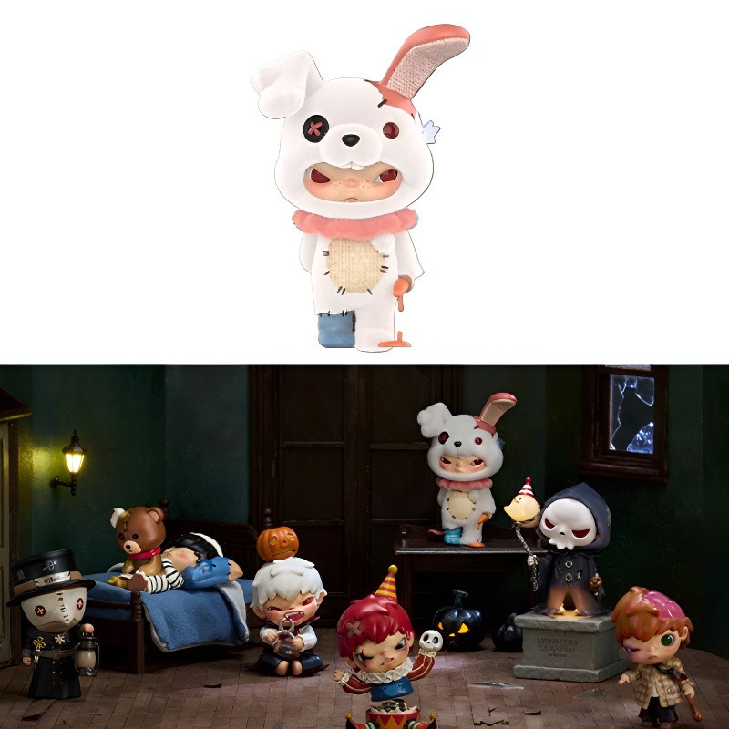 POPMART Hirono Monster 's Carnival Series Nhân vật hộp mù đồ chơi quà tặng