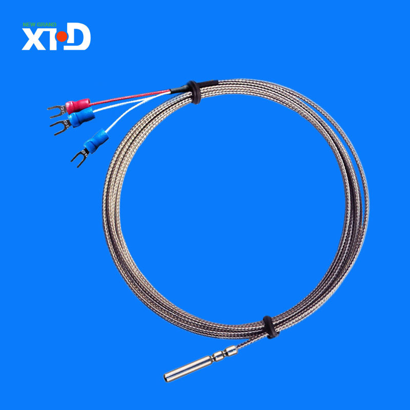 Cảm biến nhiệt độ loại chì Điện trở nhiệt độ cao PT100 / PT1000 bạch kim26071404
