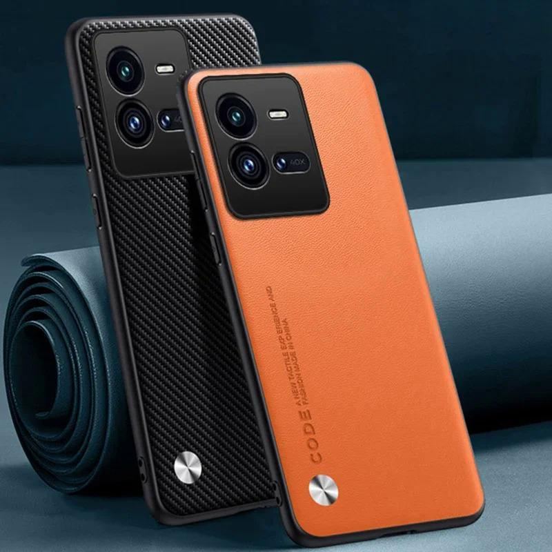 Ốp Da PU Sang Trọng Cho Vivo IQOO 10 Pro 10Pro Ốp Lưng Silicon Mờ Bảo Vệ Điện Thoại Cho Vivo IQOO 10