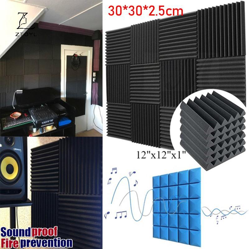 Ztoyl Cách Âm Bọt Acoustic Wall Panel Cách Âm Foam Studio Gạch Treo Tường IR